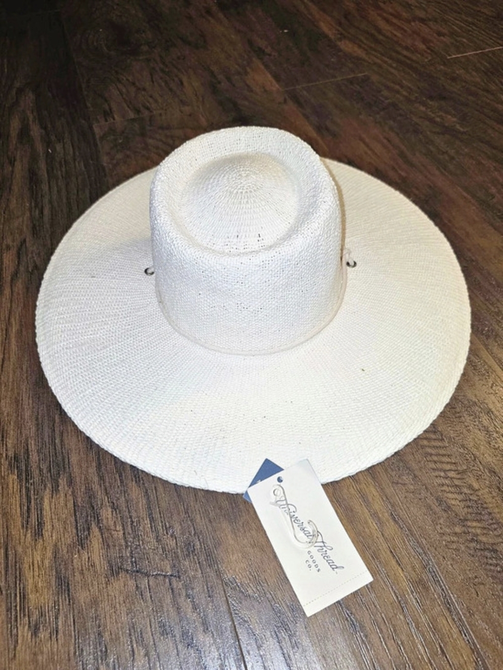 Universal Thread Wide Brim Sun Hat in Cream NWT